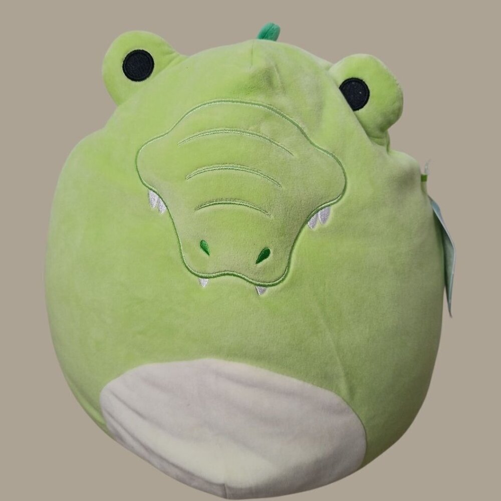 Squishmallows By Jazwares Arthur The Crocodile Plush Toy Lime Green '12'